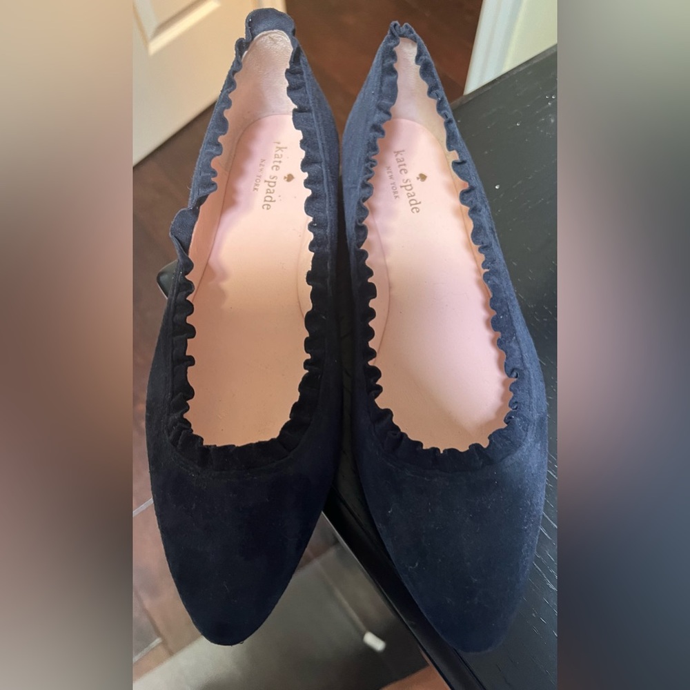Kate Spade Blue Flats
